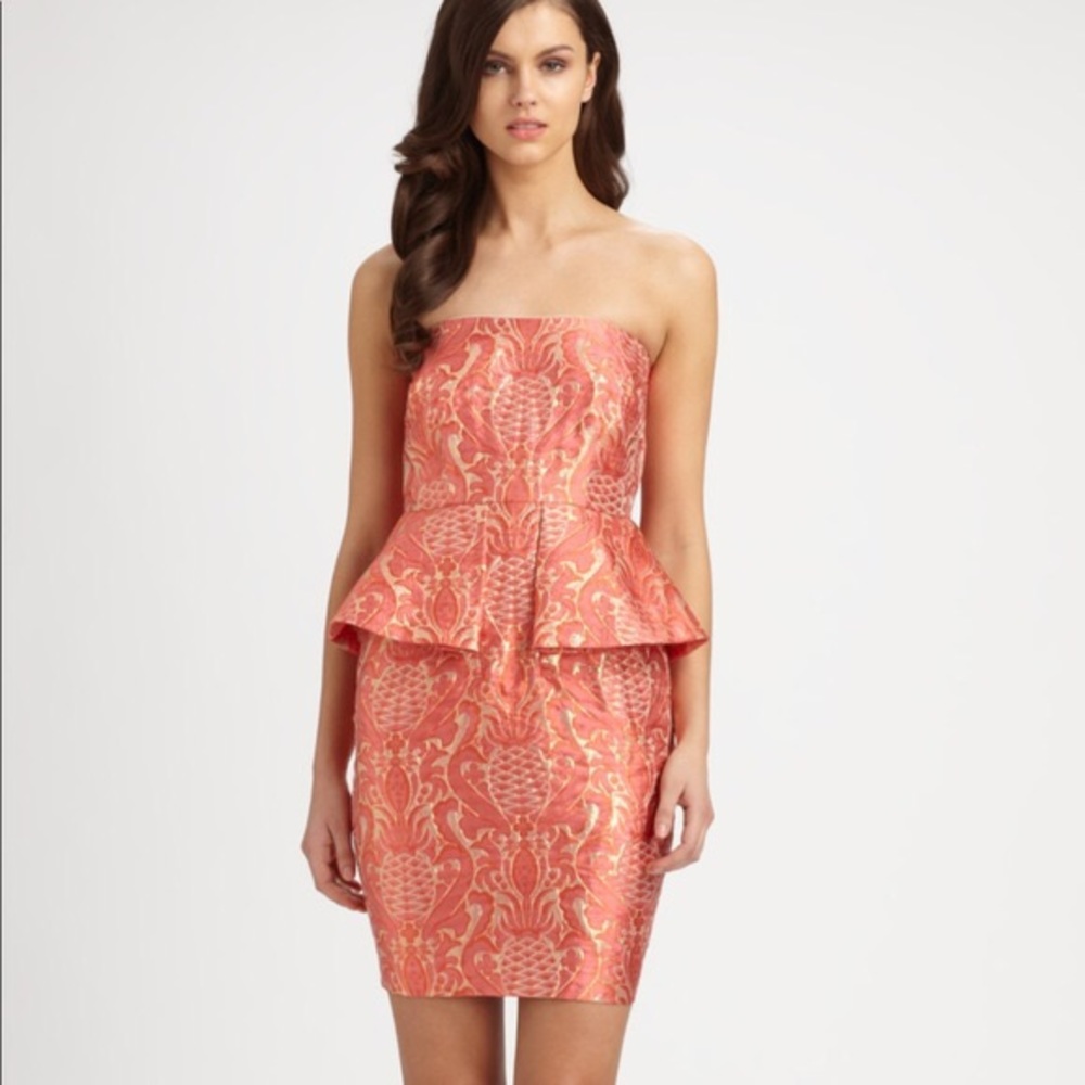 Laundry peplum dress size 0 NWT